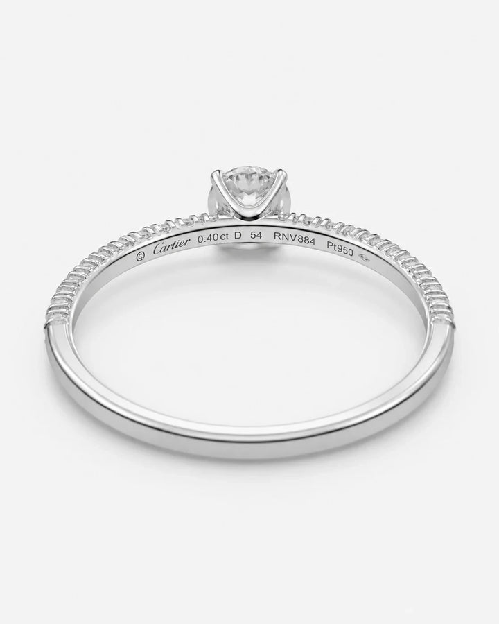 Cartier Bague platine et Diamants