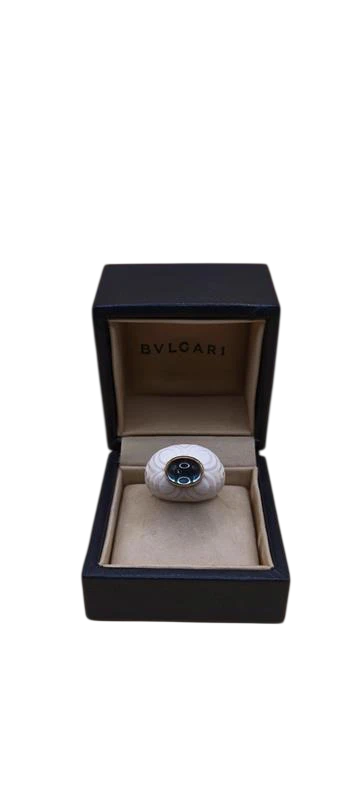 Bulgari Bague Chandra or et Topaze
