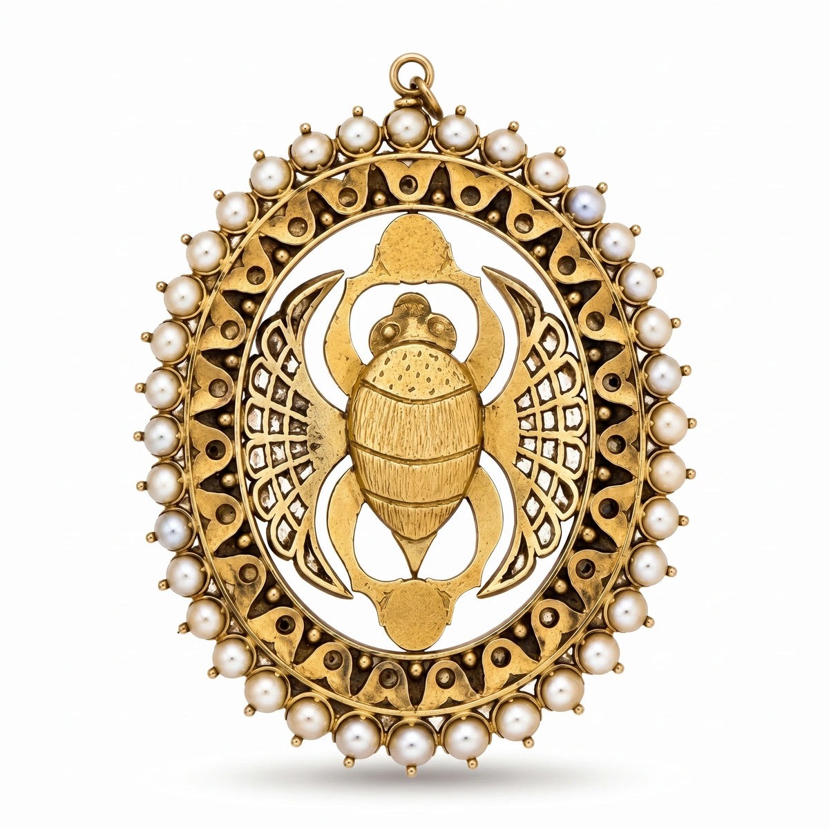 Pendentif argent et Perle