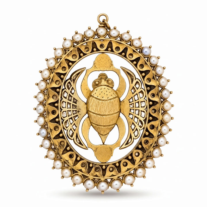Pendentif argent et Perle
