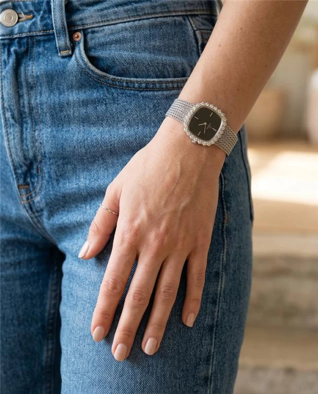 Montre Omega Or et Diamants