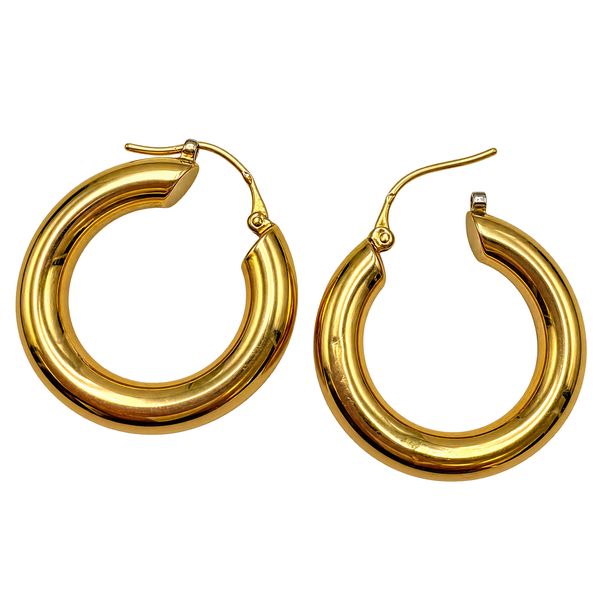 Boucles d'oreilles or