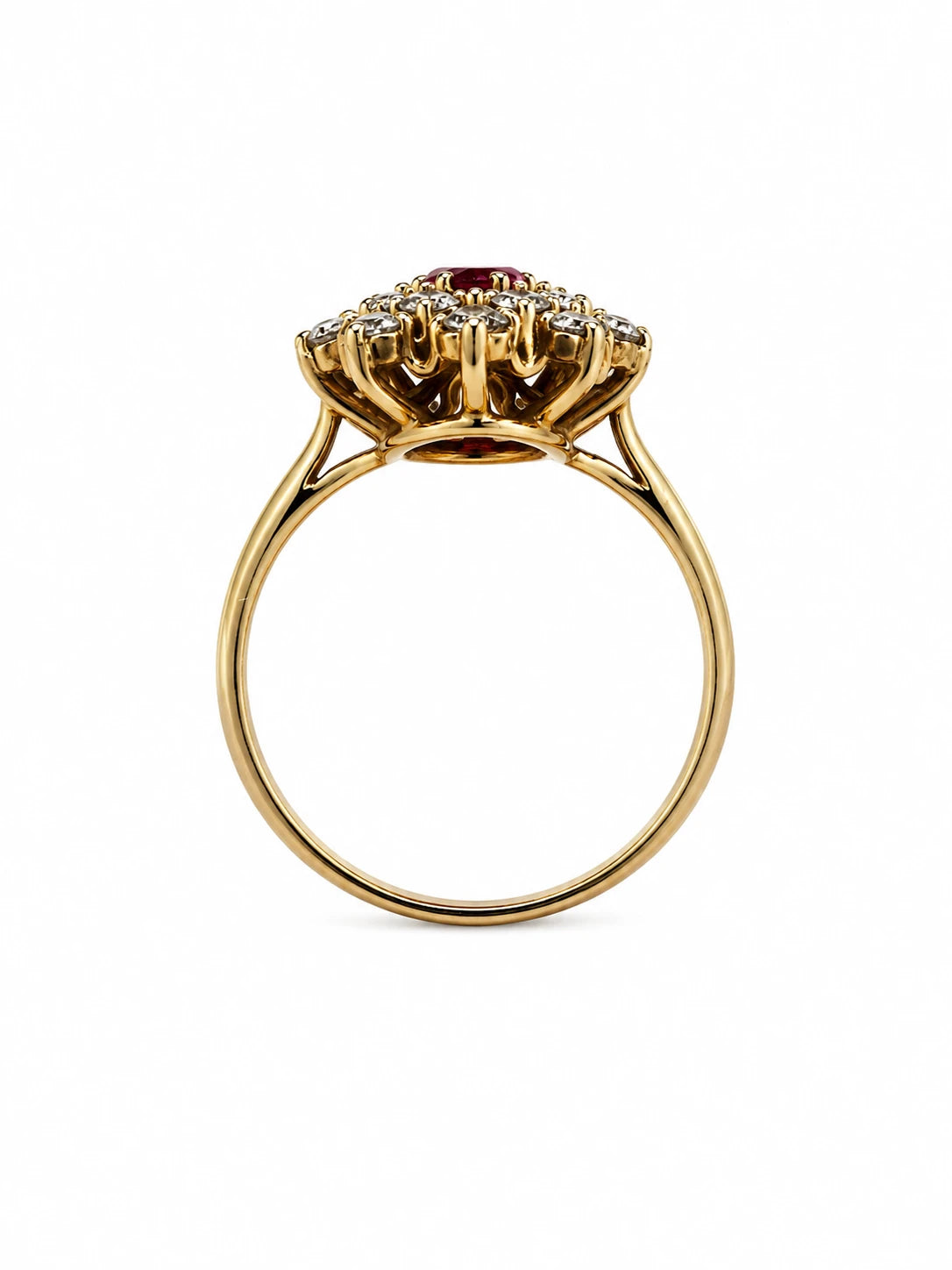 Bague or et Grenat