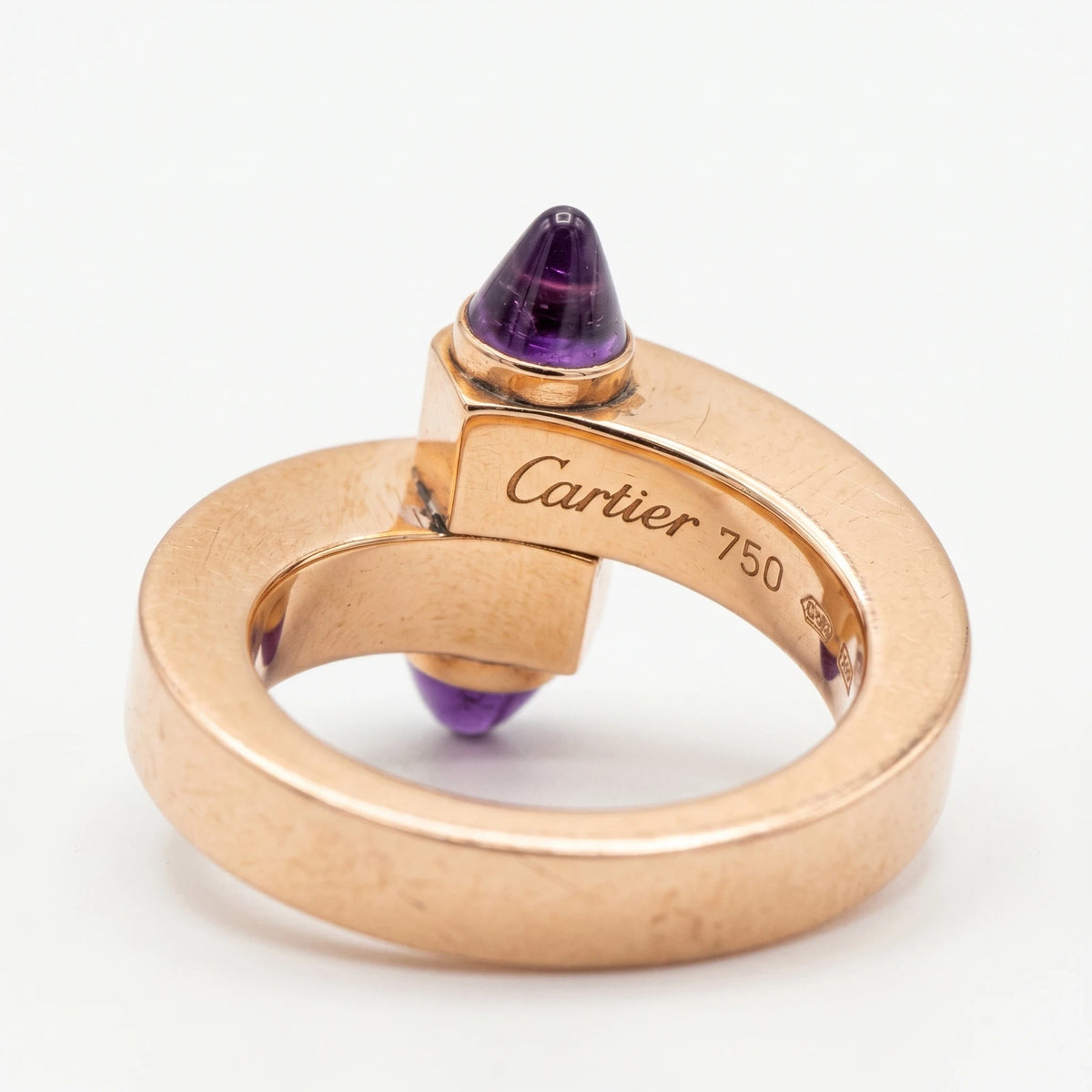 Cartier Bague Menottes Or jaune et Grenat