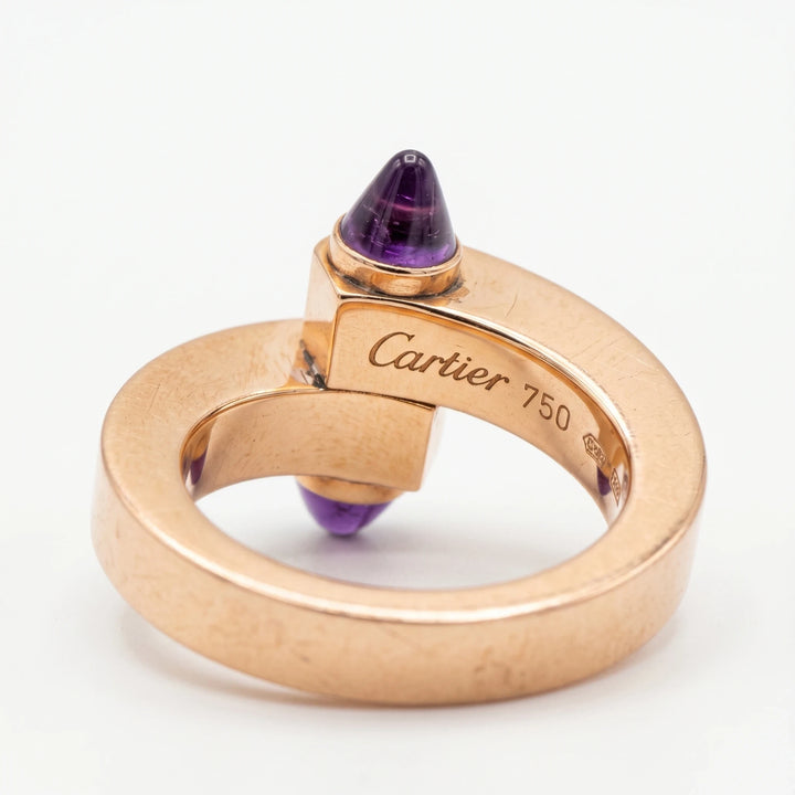Cartier Bague Menottes Or jaune et Grenat