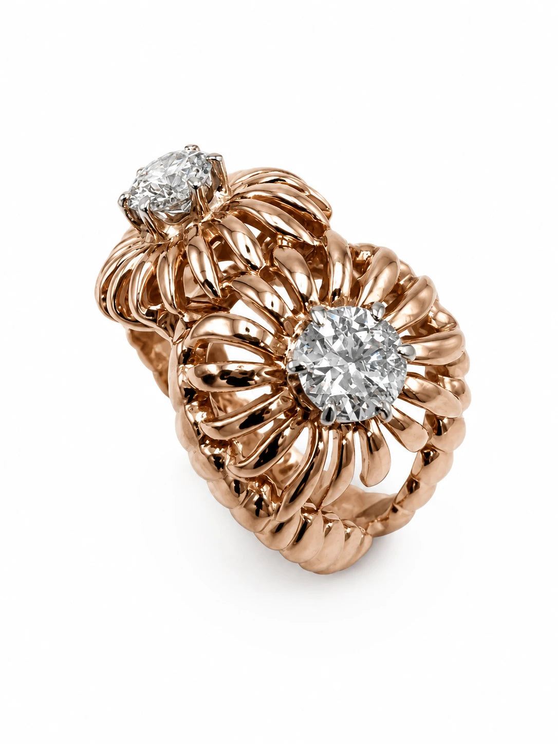Bague or et Diamant