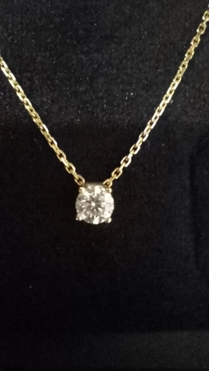 Collier or et Diamant