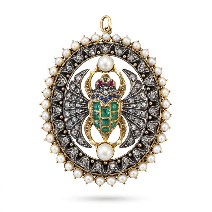 Pendentif argent et Perle