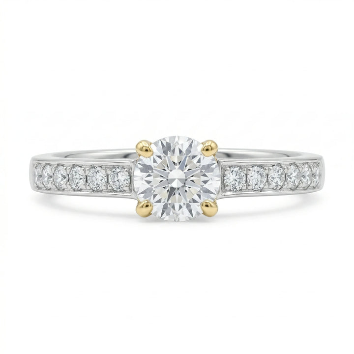 April by Bague or et Diamant