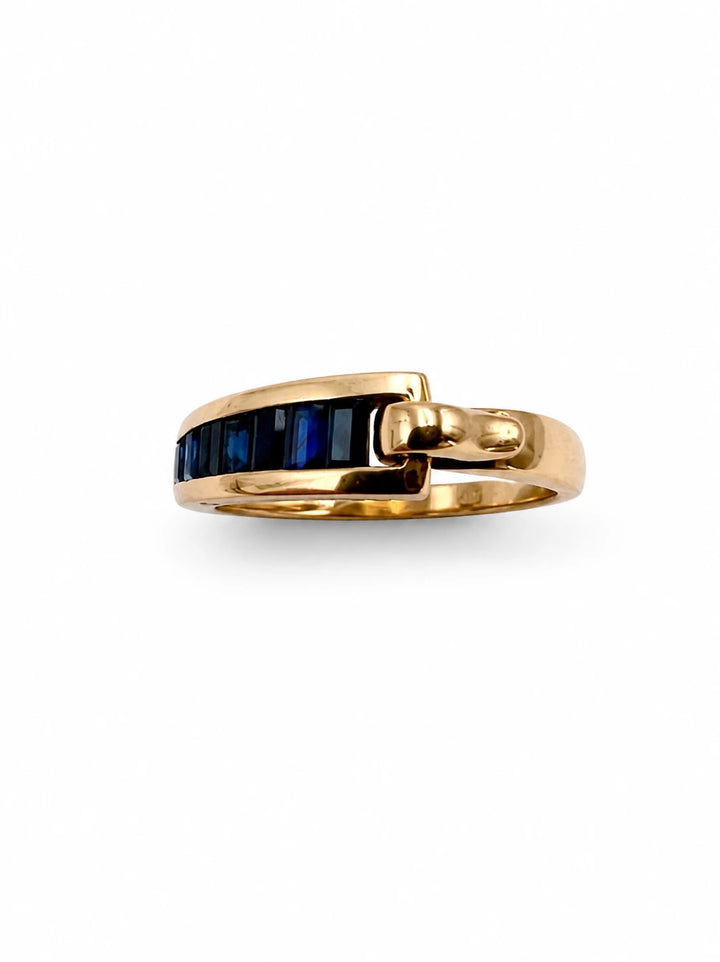 Guy Laroche Bague or et Saphir