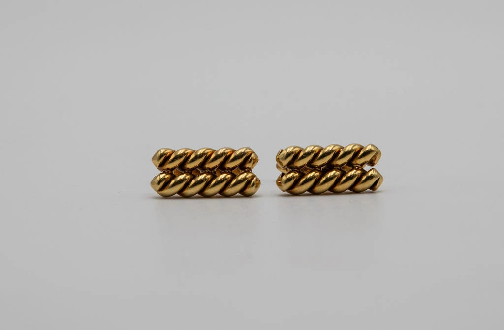Cartier Boutons de Manchettes Or jaune