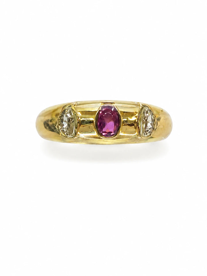 Morabito Bague Mystérieuse or et Saphir