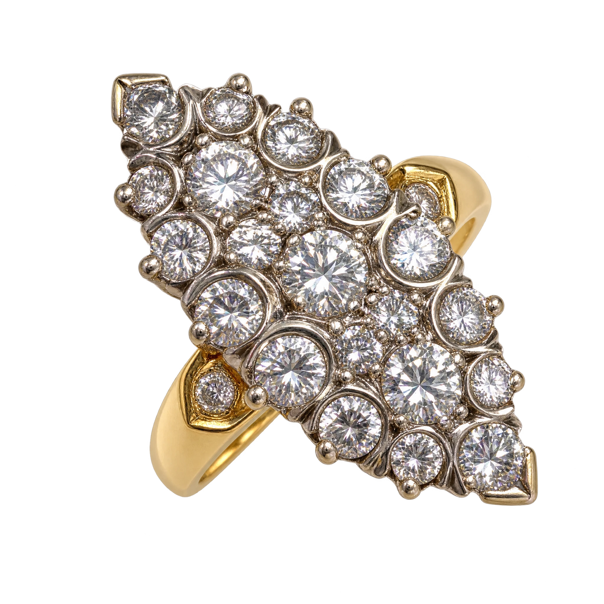 Bague or et Diamants