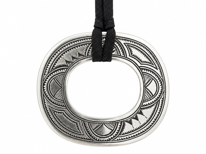 Collier Hermes Touareg argent