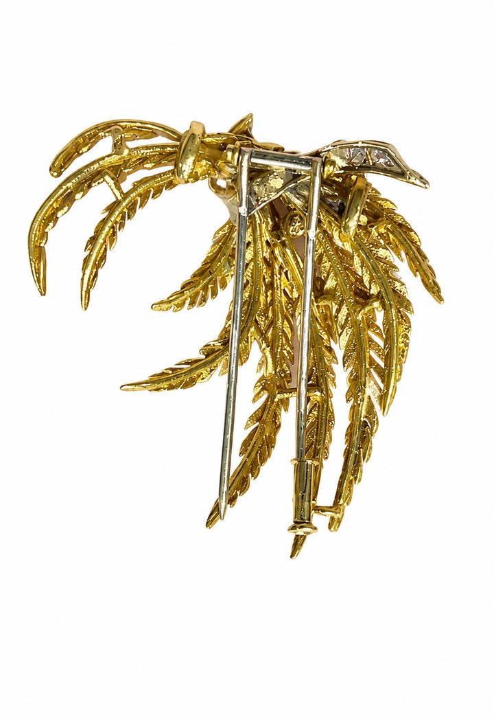 Broche or et Diamant