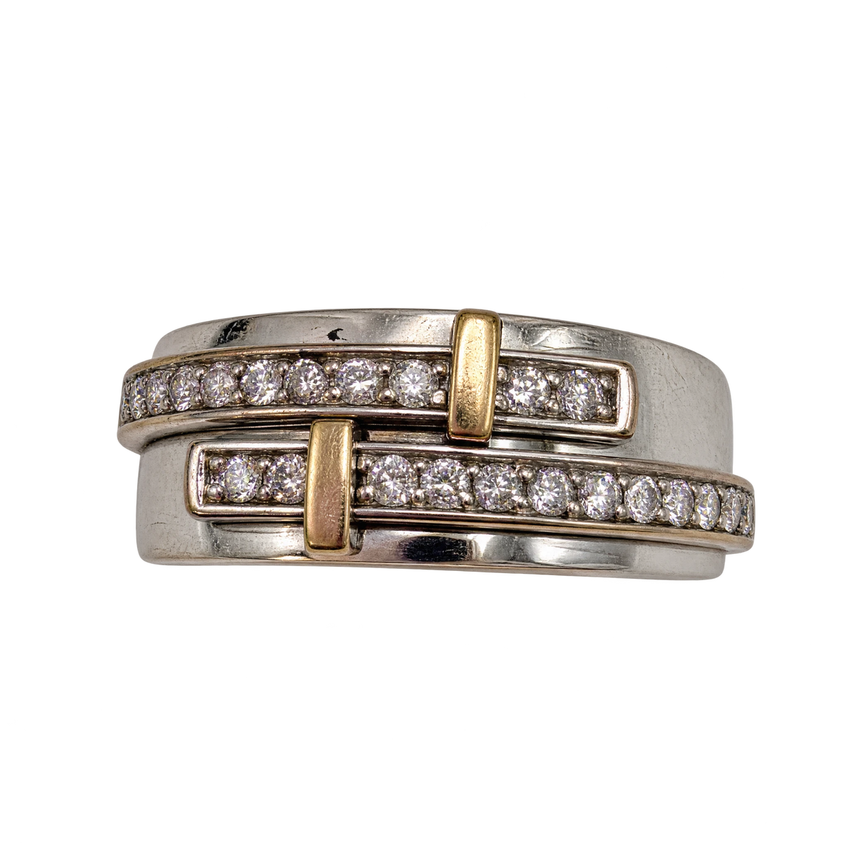 Guy Laroche · Bague en or et diamants