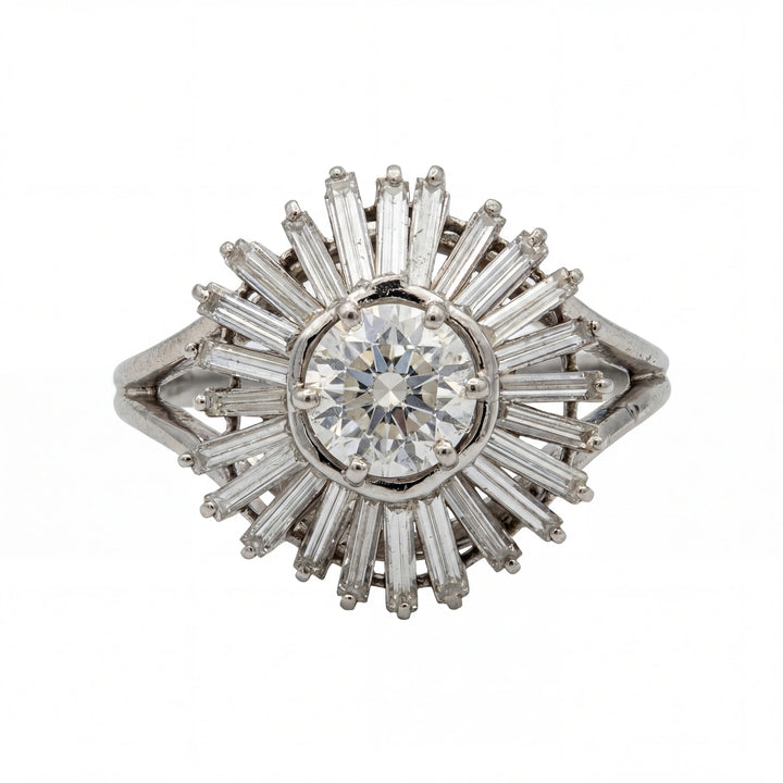 Boucheron Bague Platine et Diamant