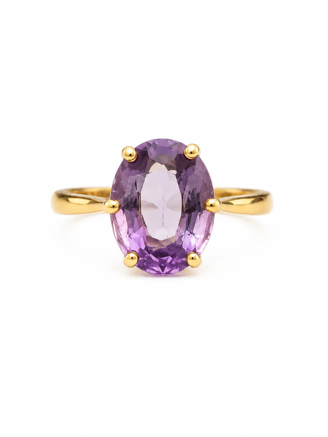Bague or et Améthyste