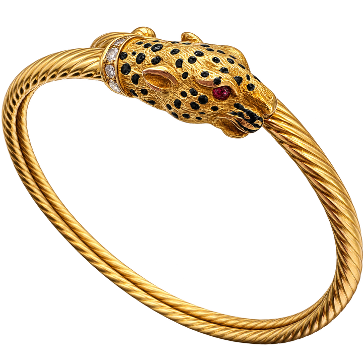 Bracelet or et Diamant