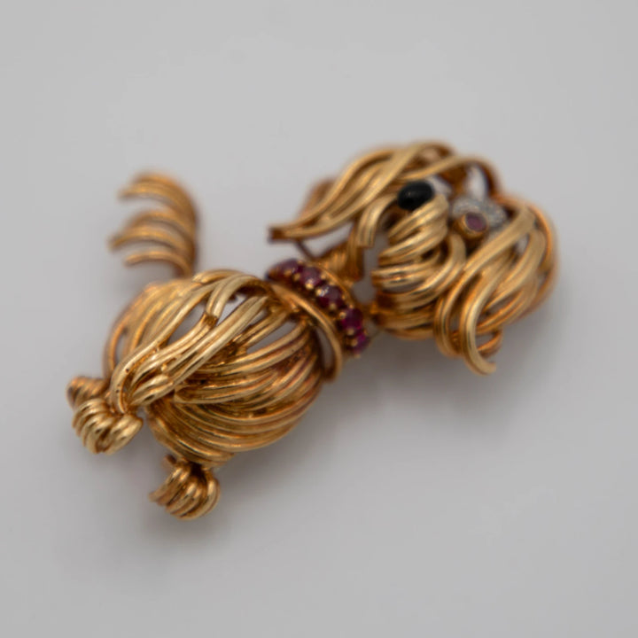 Van Cleef & Arpels Broche Or jaune et Diamant