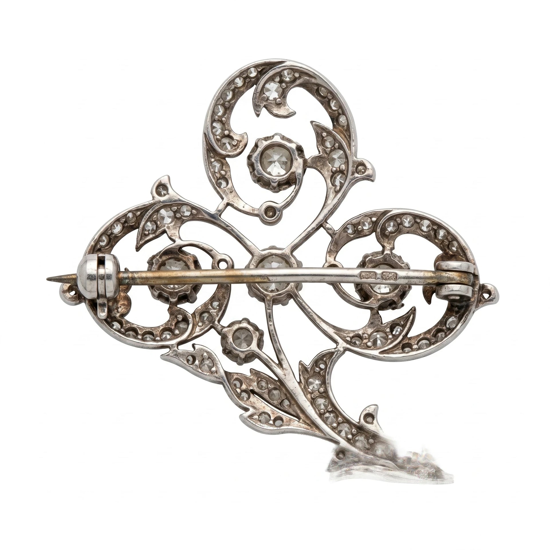 Broche or et Diamant