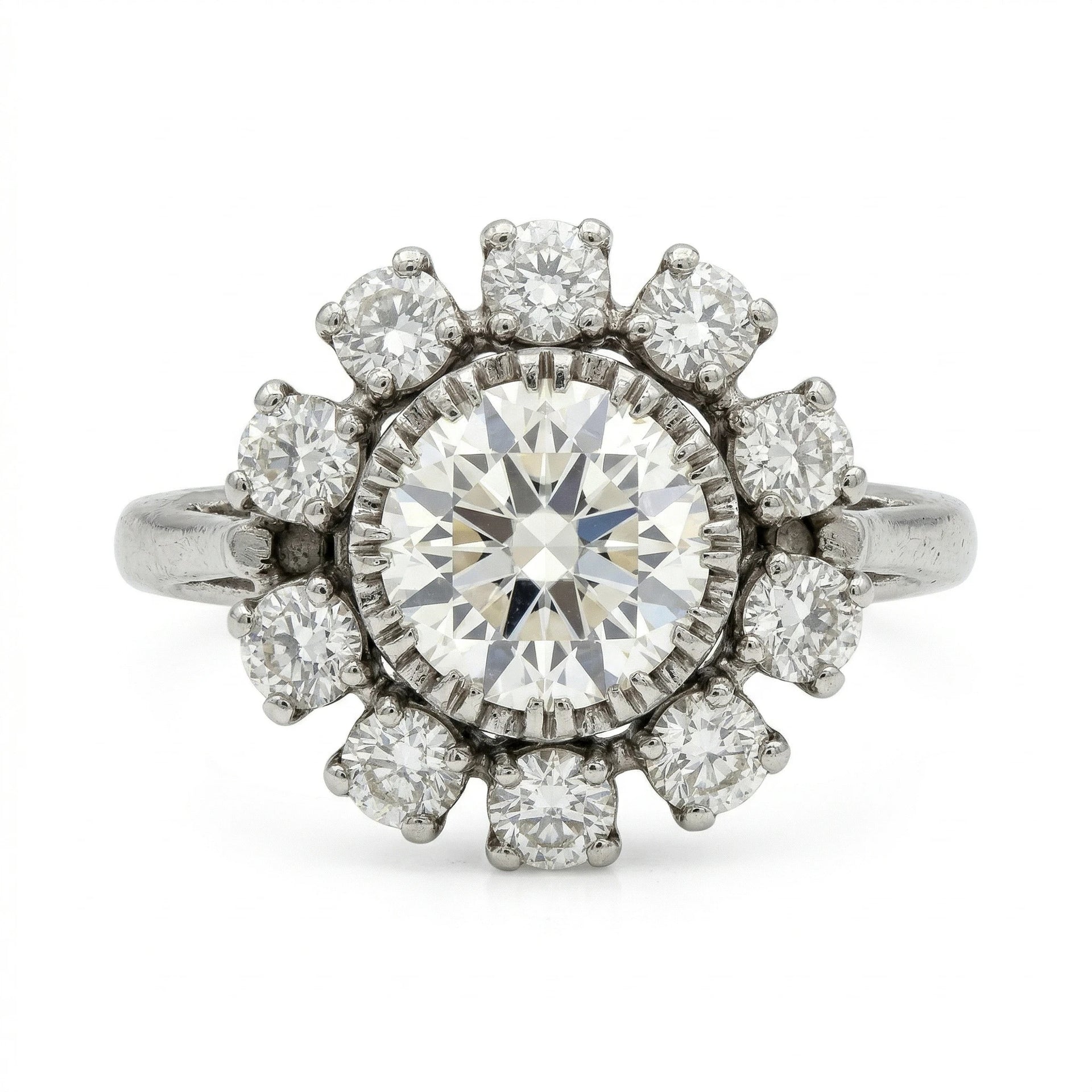Bague platine et Diamant
