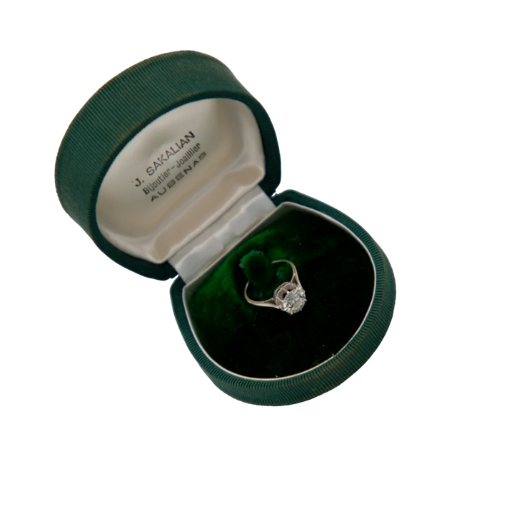 Bague or et Diamant