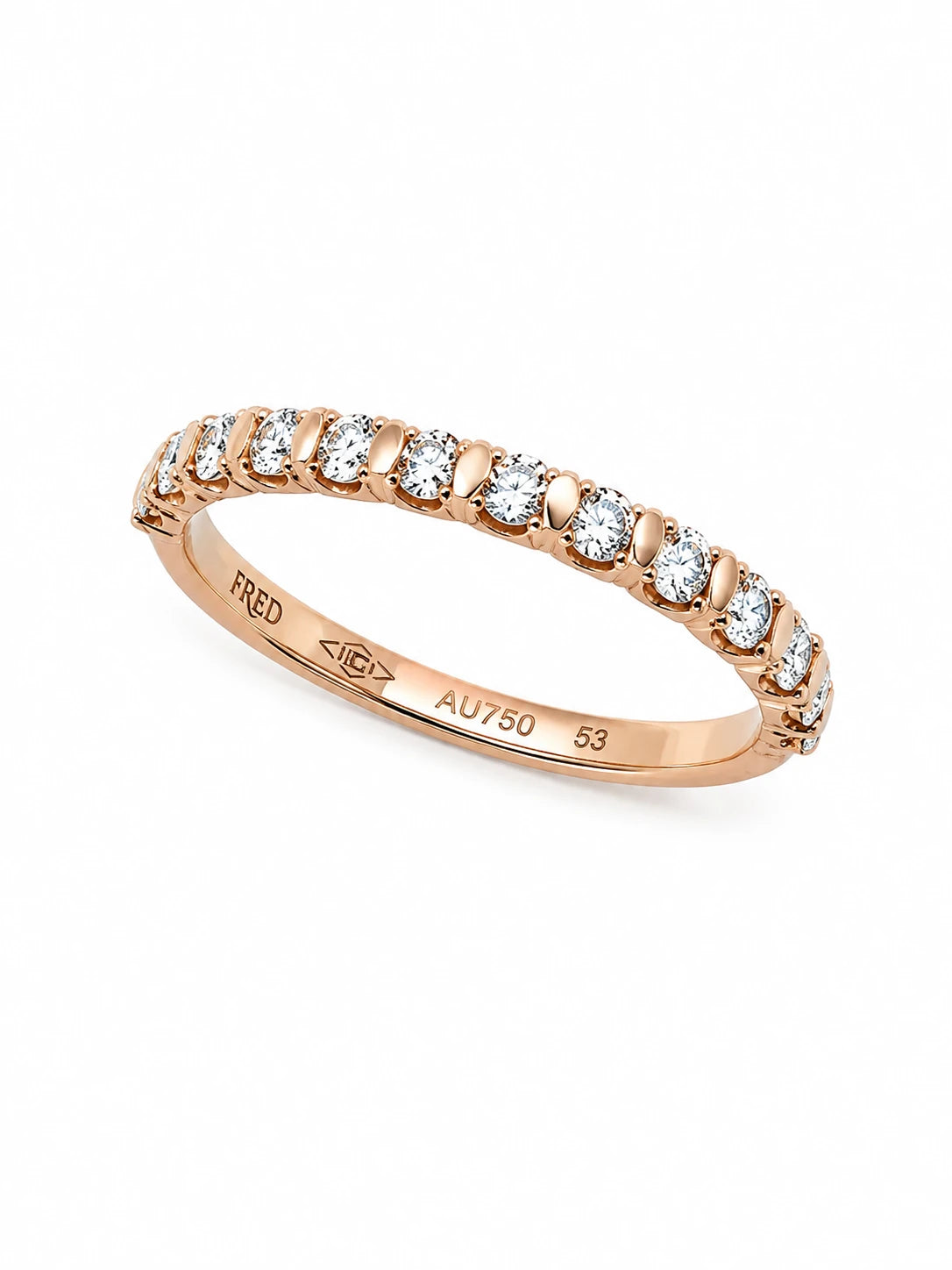 Fred Bague or et Diamant