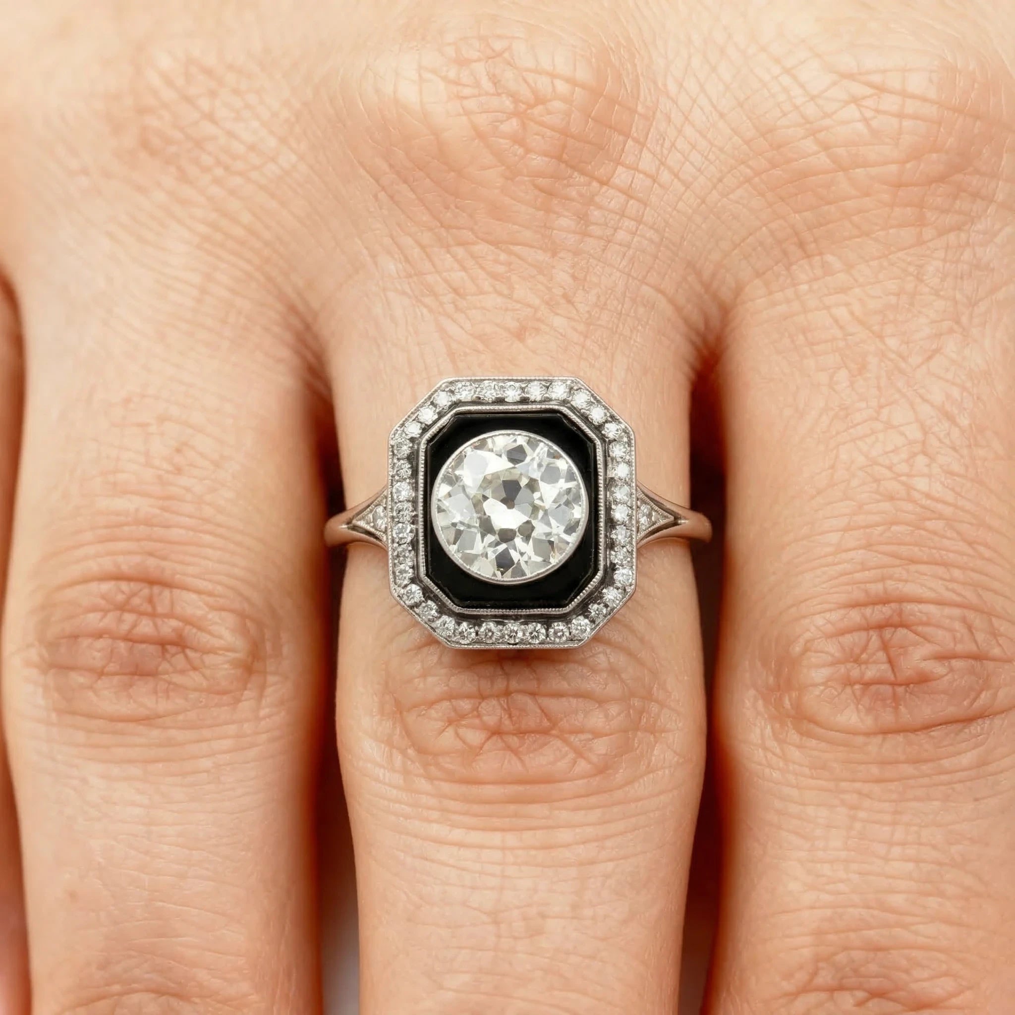 Bague Platine et Diamant