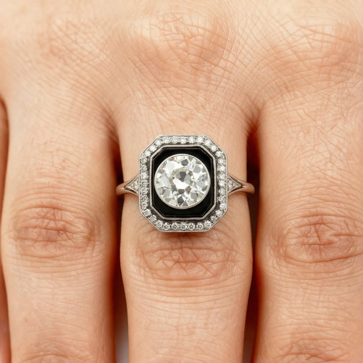 Bague Platine et Diamant
