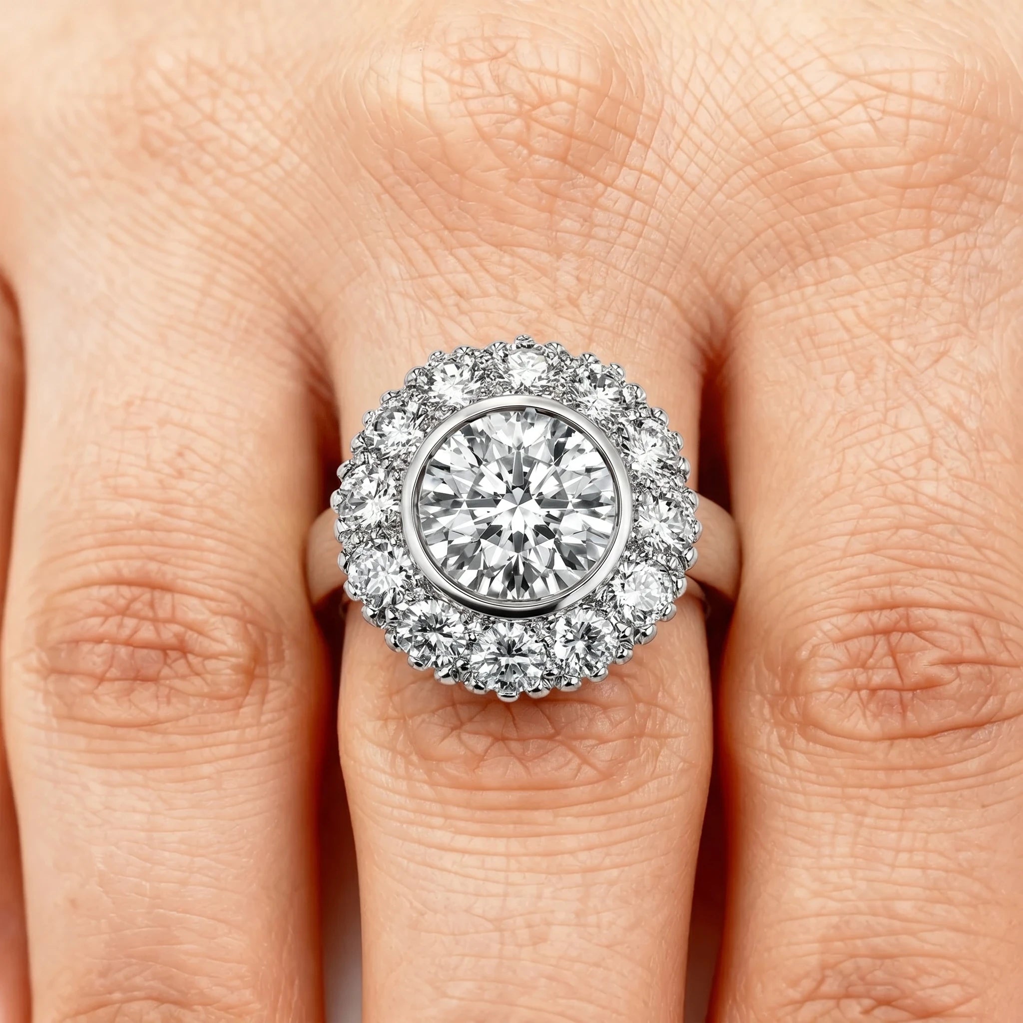 Bague Platine et Diamant