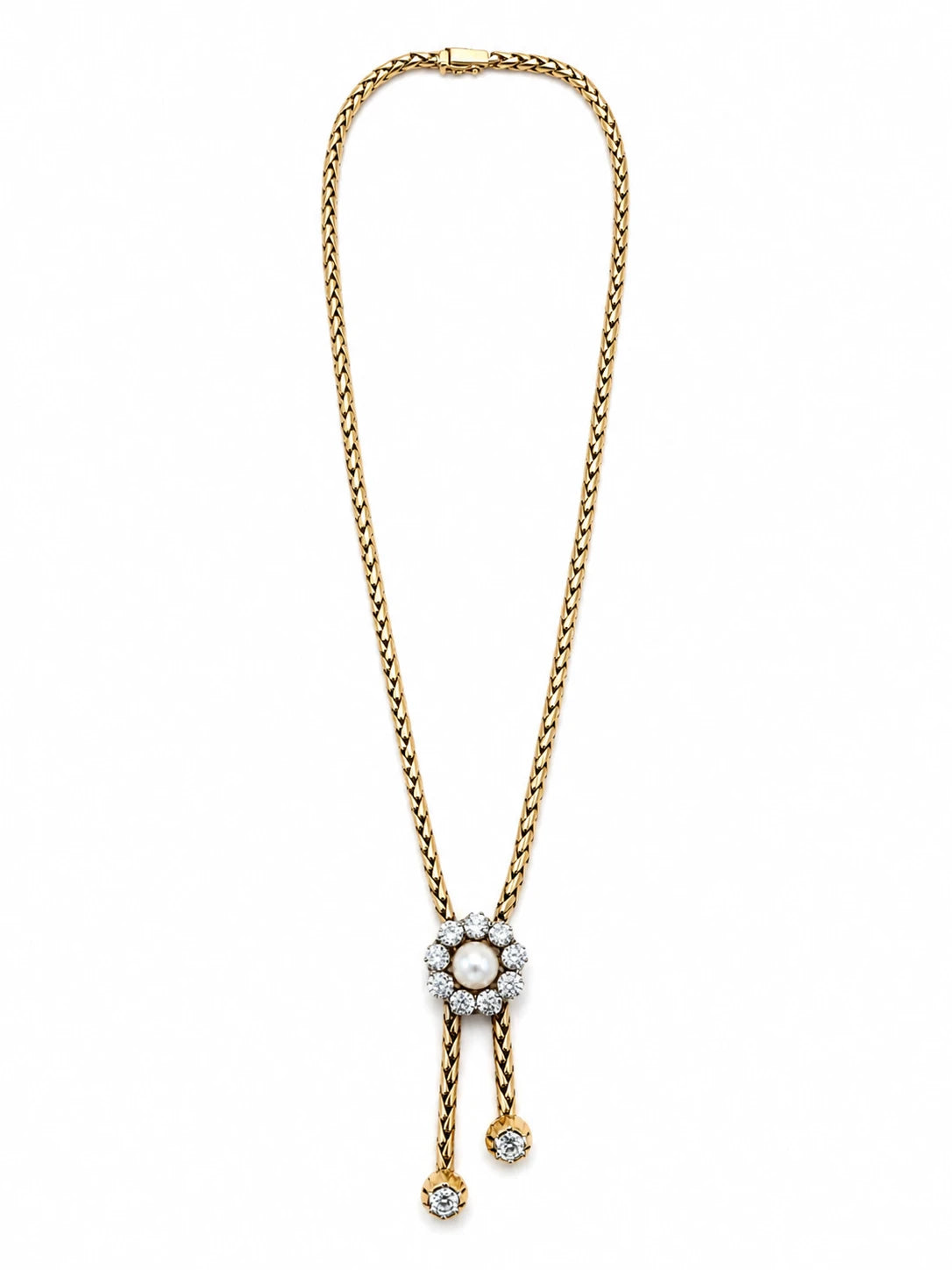 Collier Or jaune et Diamants