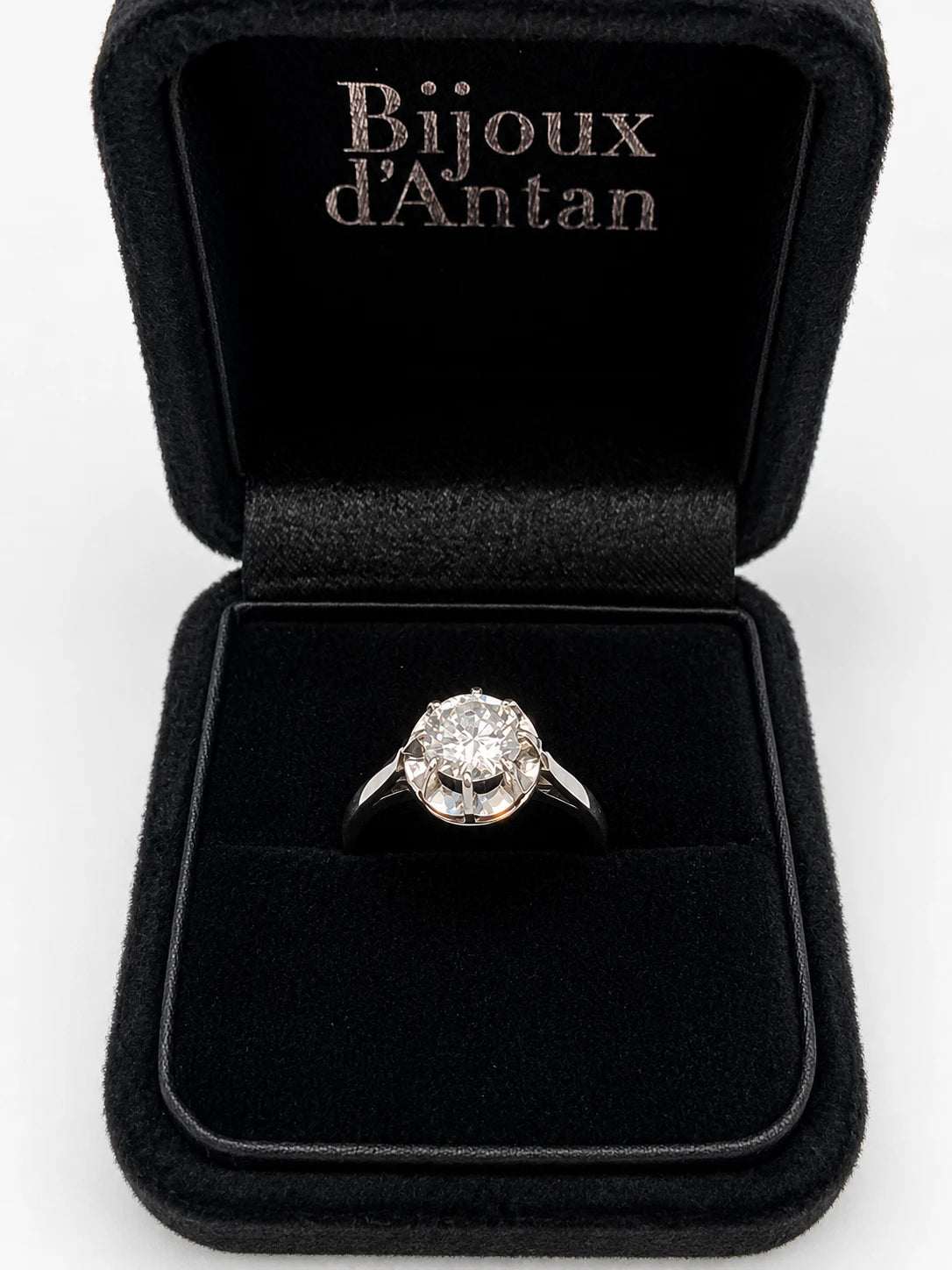 Bague platine et Diamant