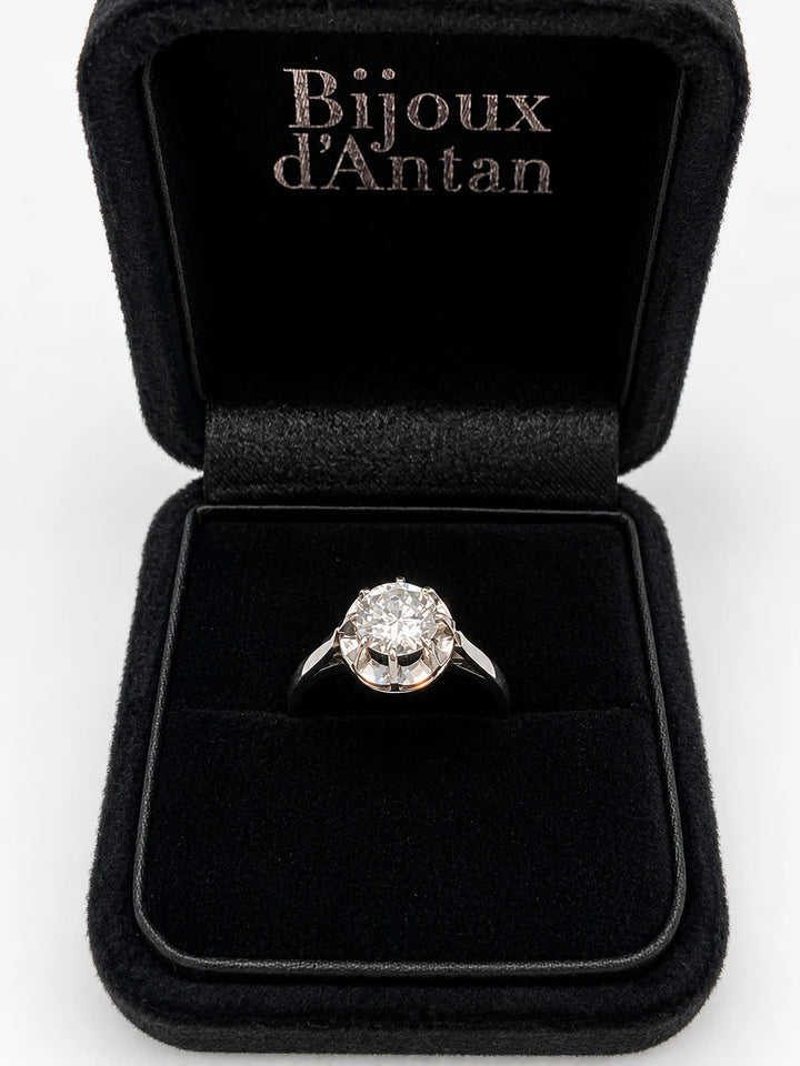 Bague platine et Diamant