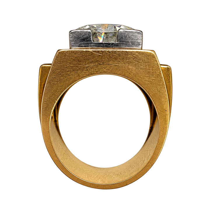Bague or et Diamant