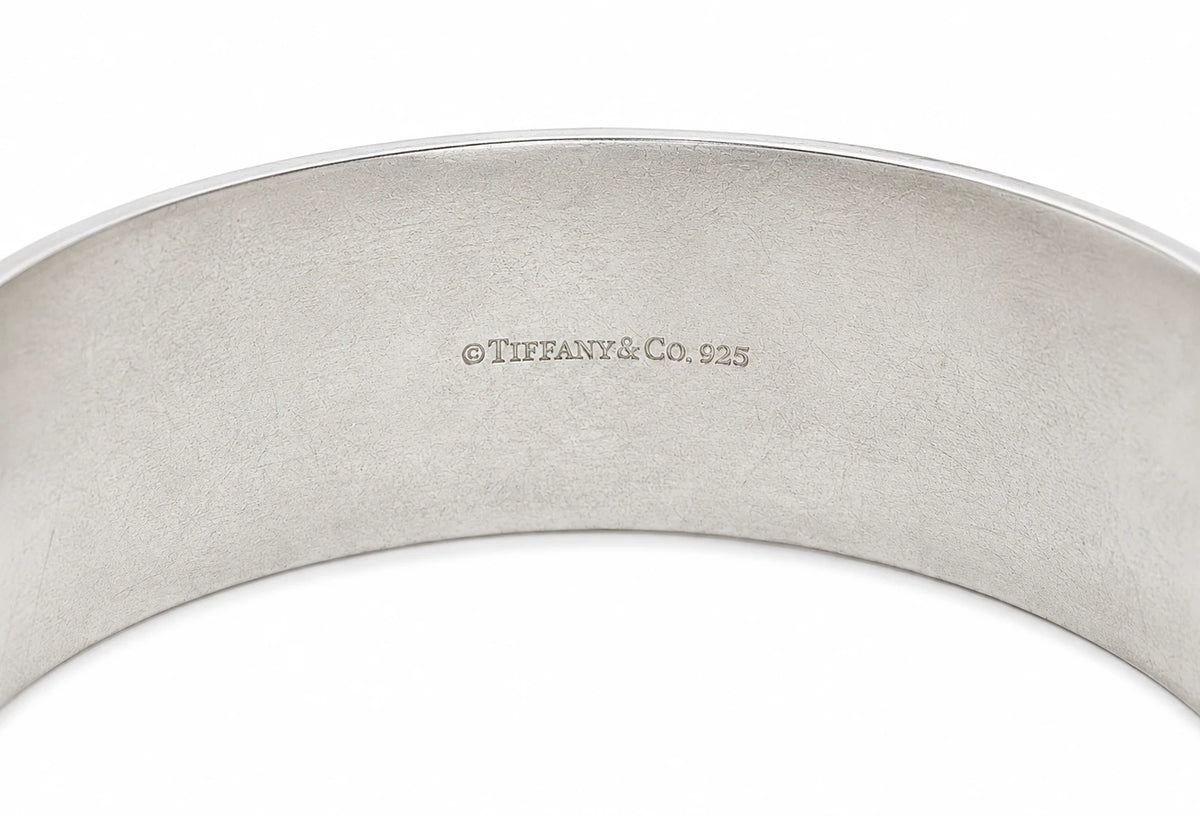 Tiffany & Co. Bracelet Keyhole argent et Diamant