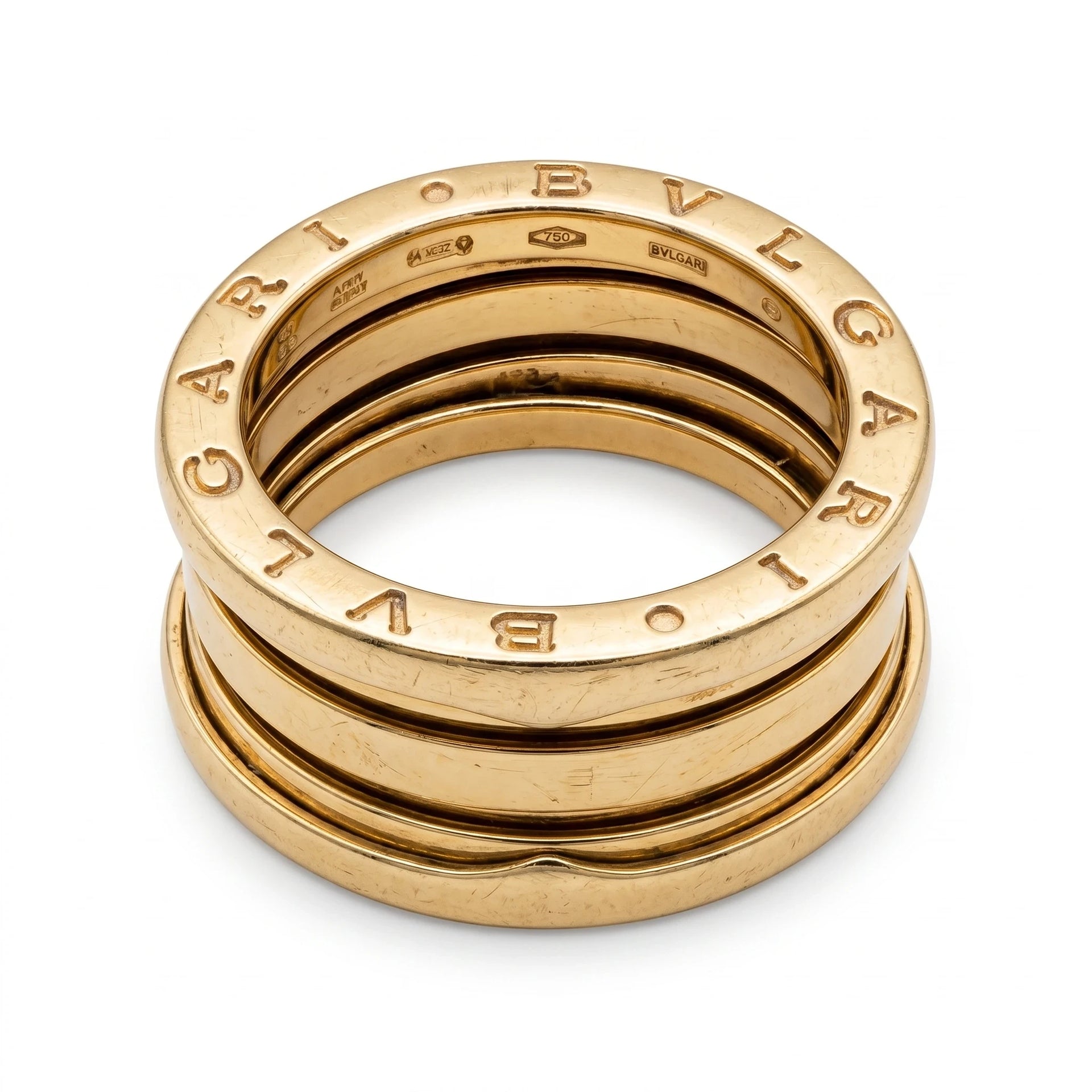 Bulgari Bague B zero Or jaune