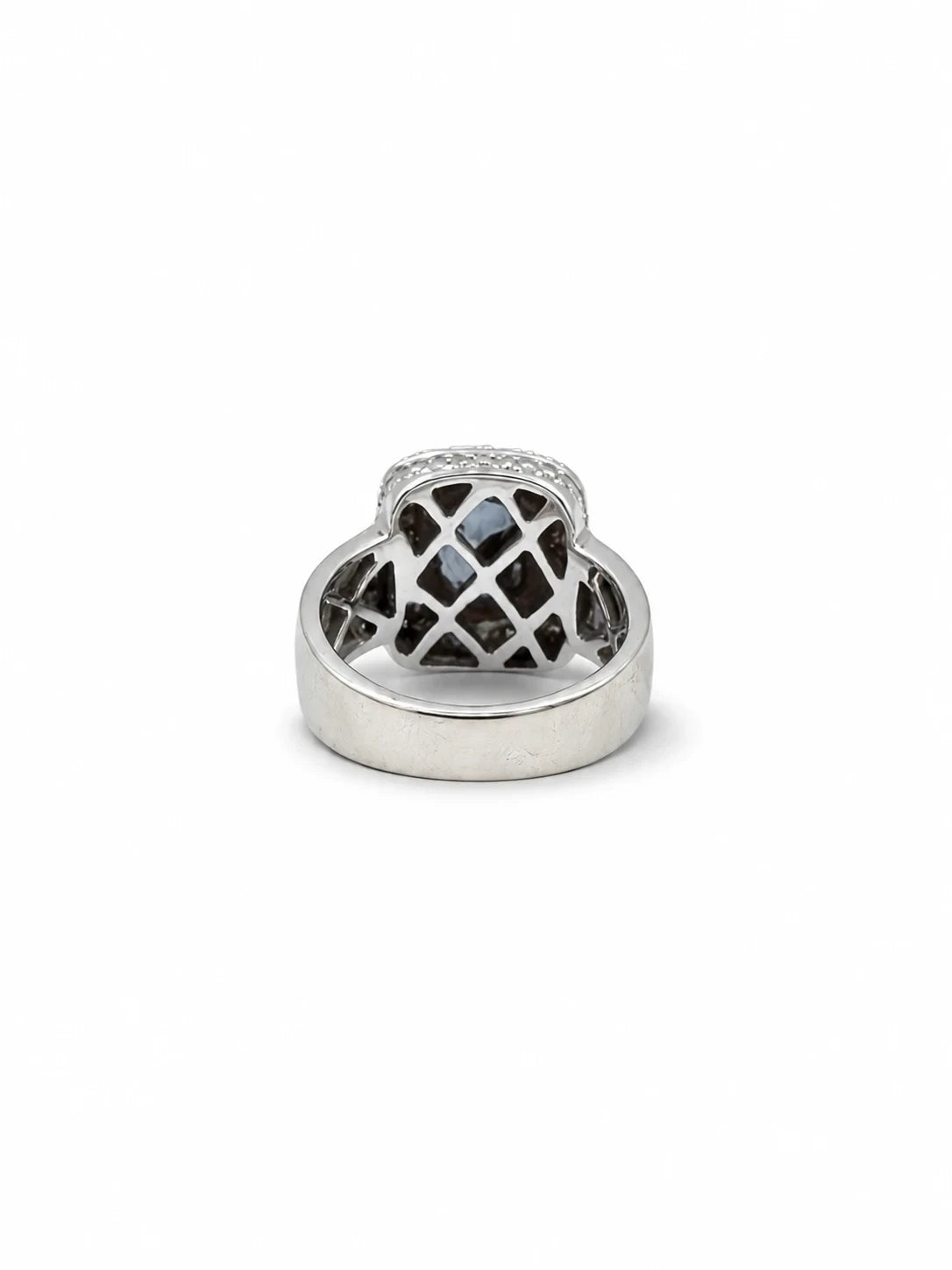 Bague or et Saphir