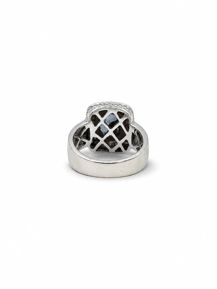 Bague or et Saphir