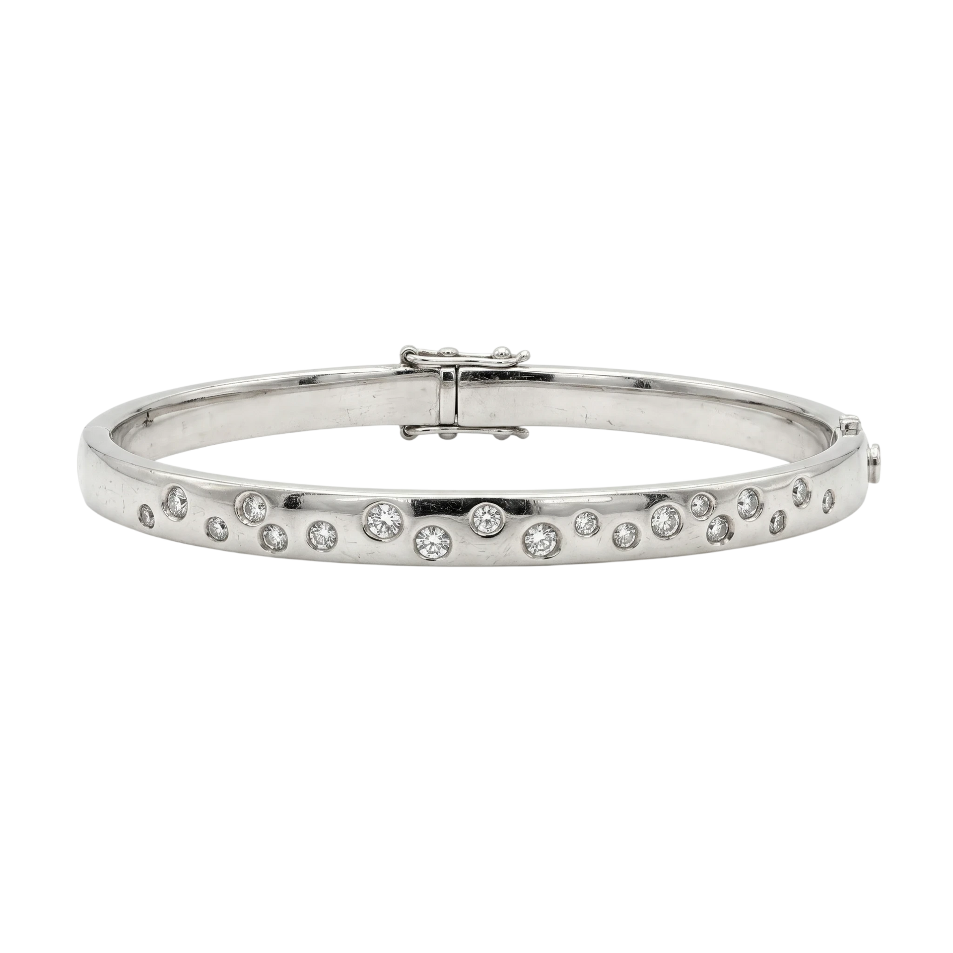Bracelet Or blanc et Diamants