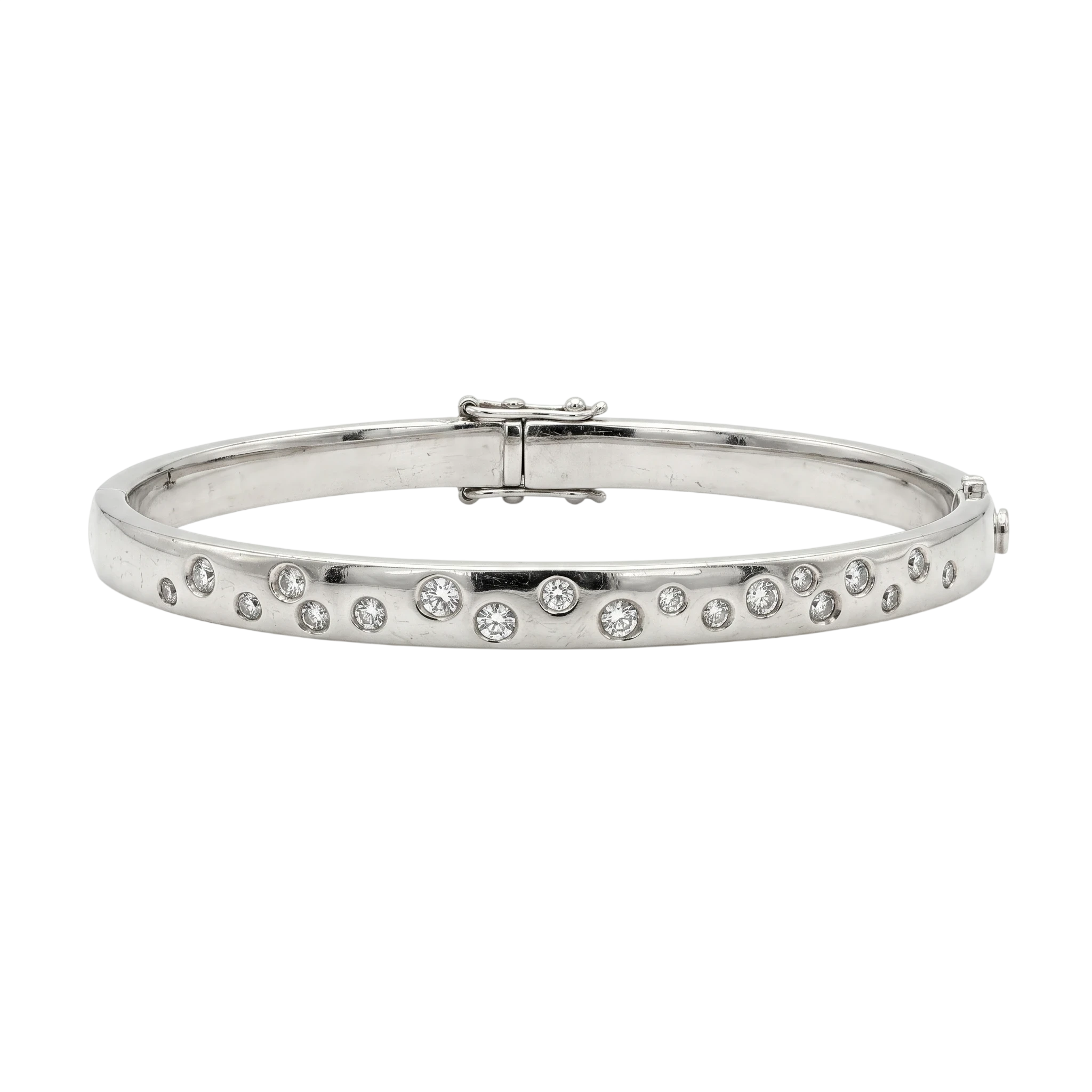 Bracelet Or blanc et Diamants