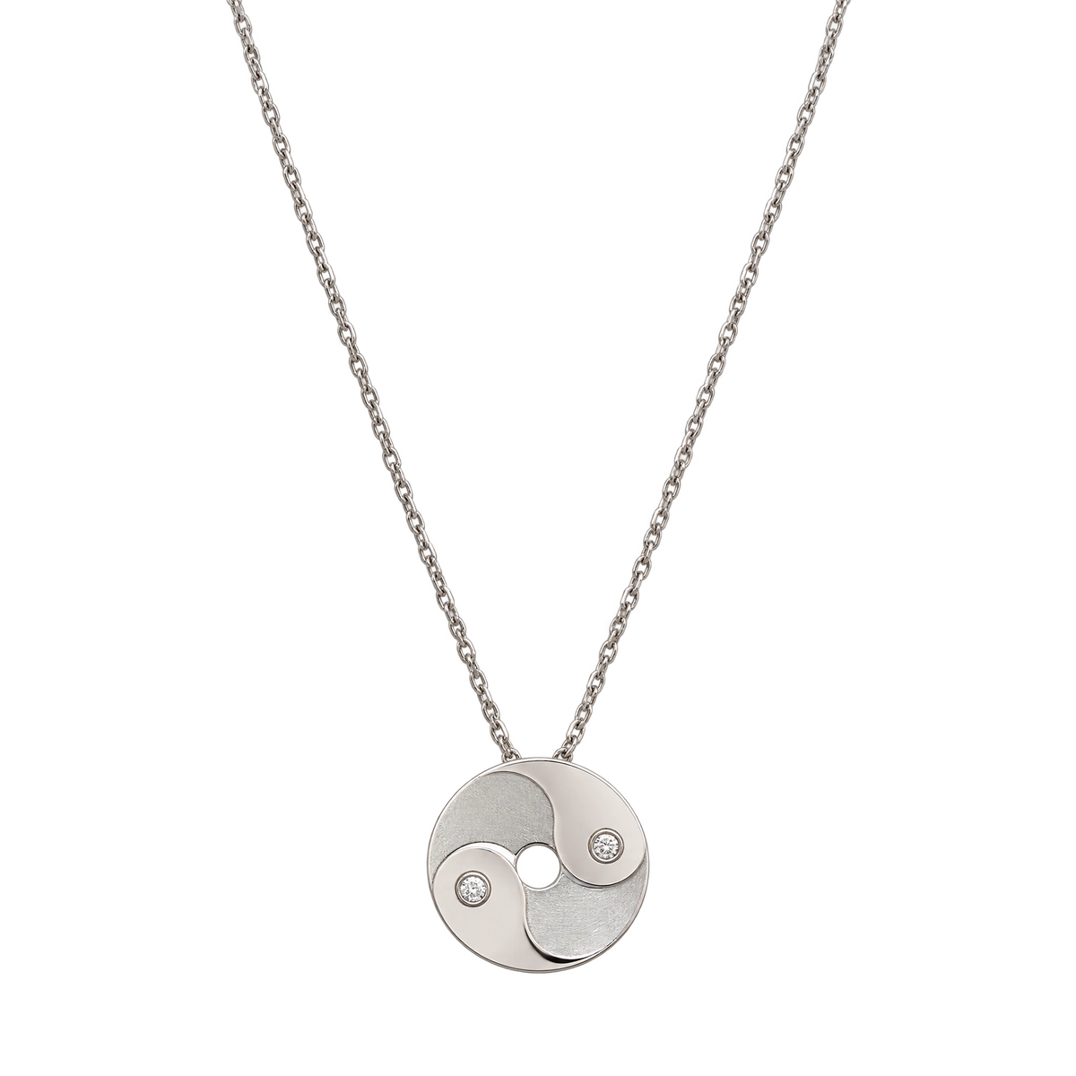 Dinh Van Collier Double Sens en or et diamants