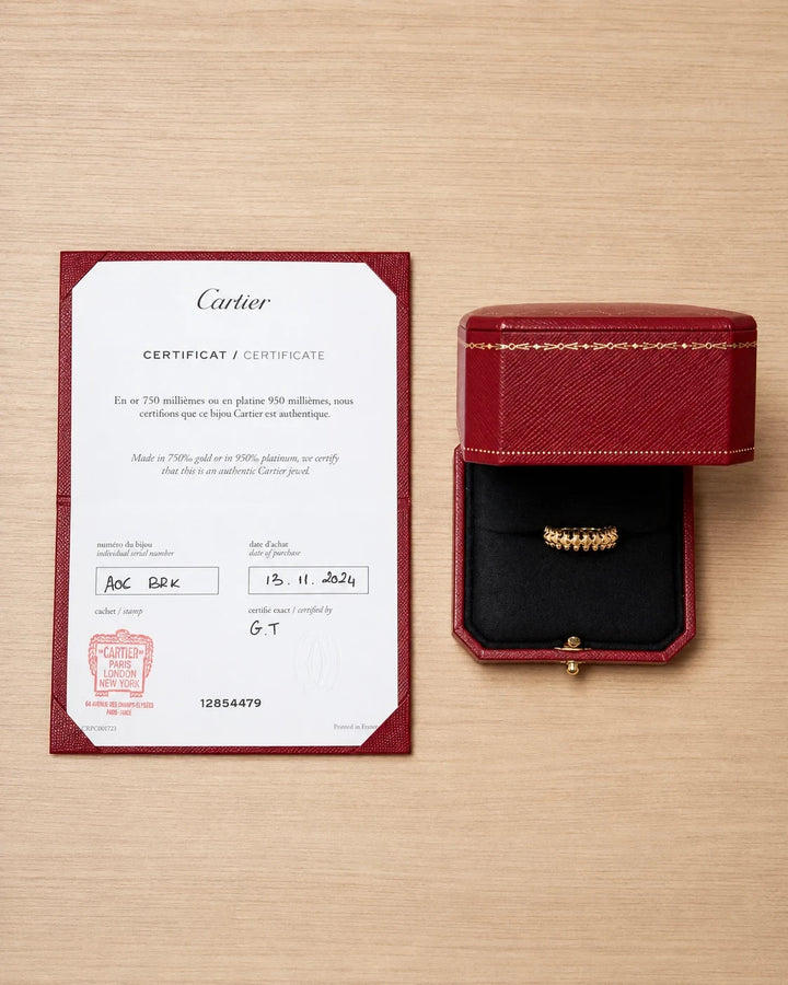 Cartier Bague clash