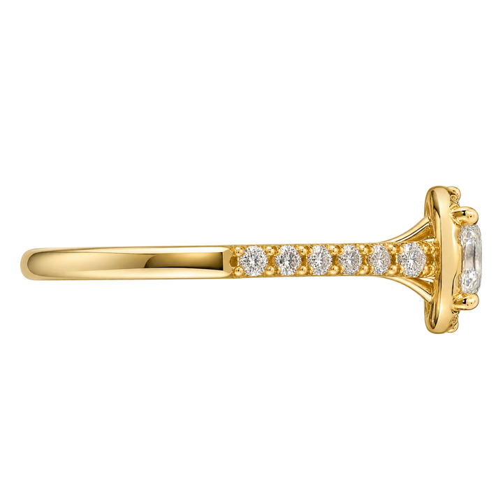Bague or et Diamant