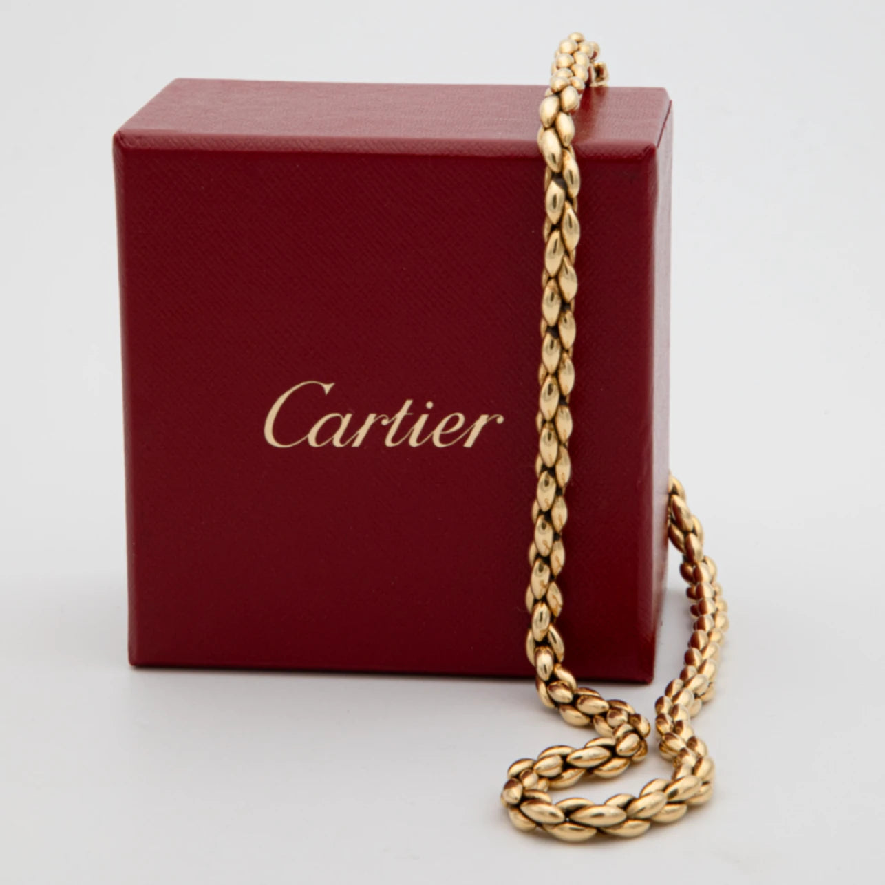 Cartier Collier Grain de riz Or jaune