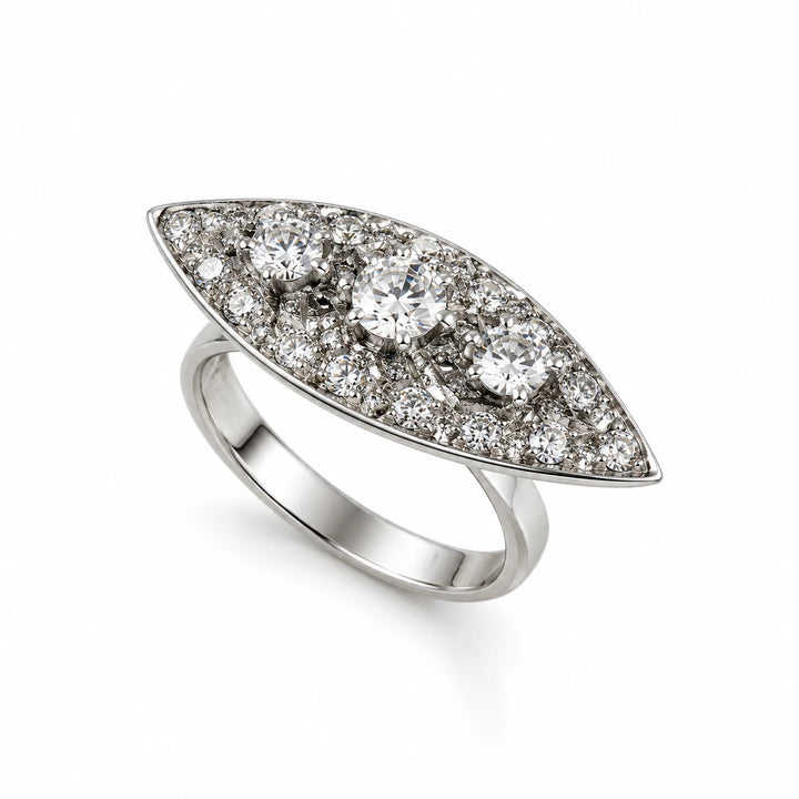 Bague or et Diamant