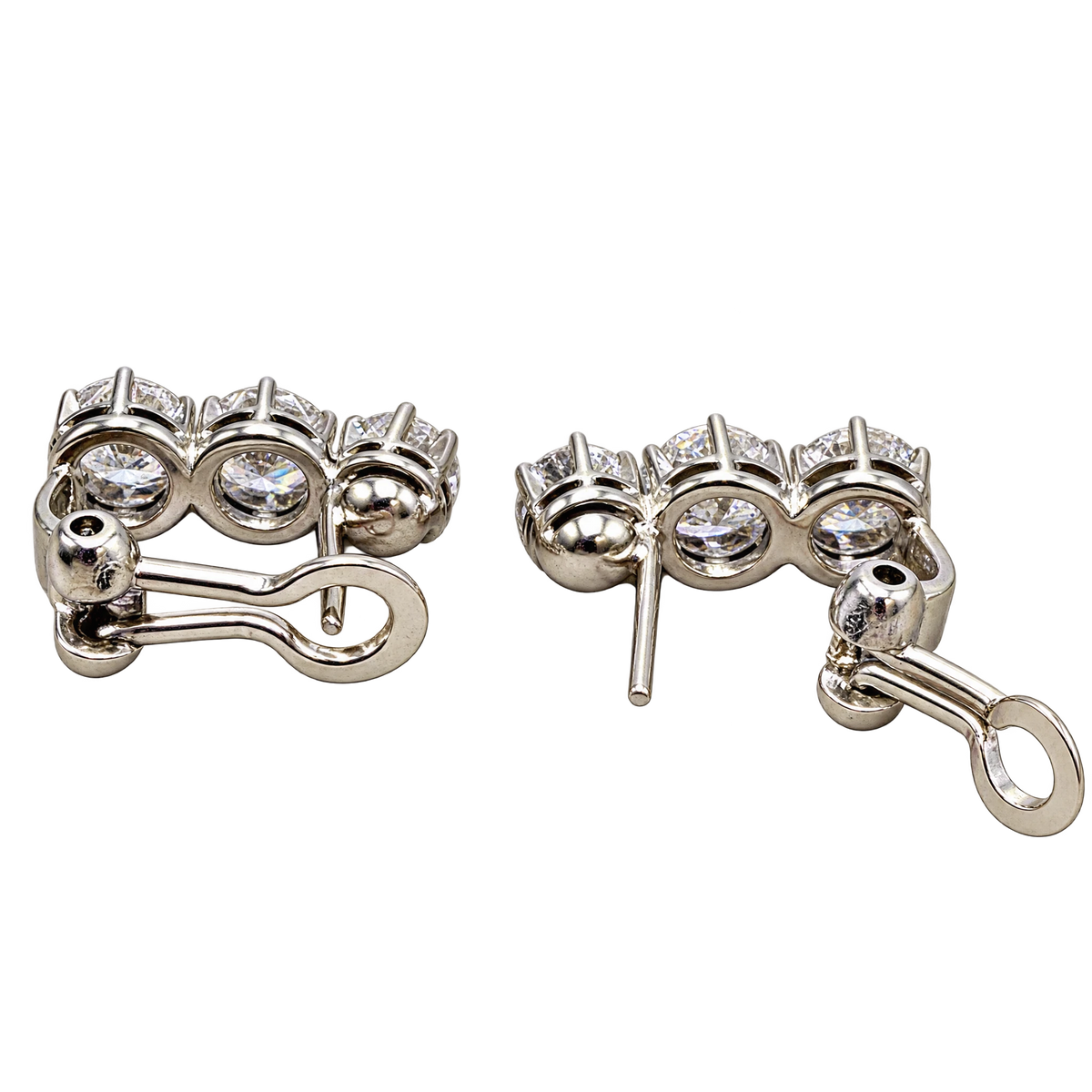 Boucles d'oreilles or et Diamants
