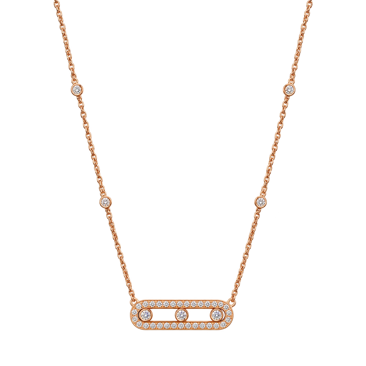 Messika Collier Move or et Diamants