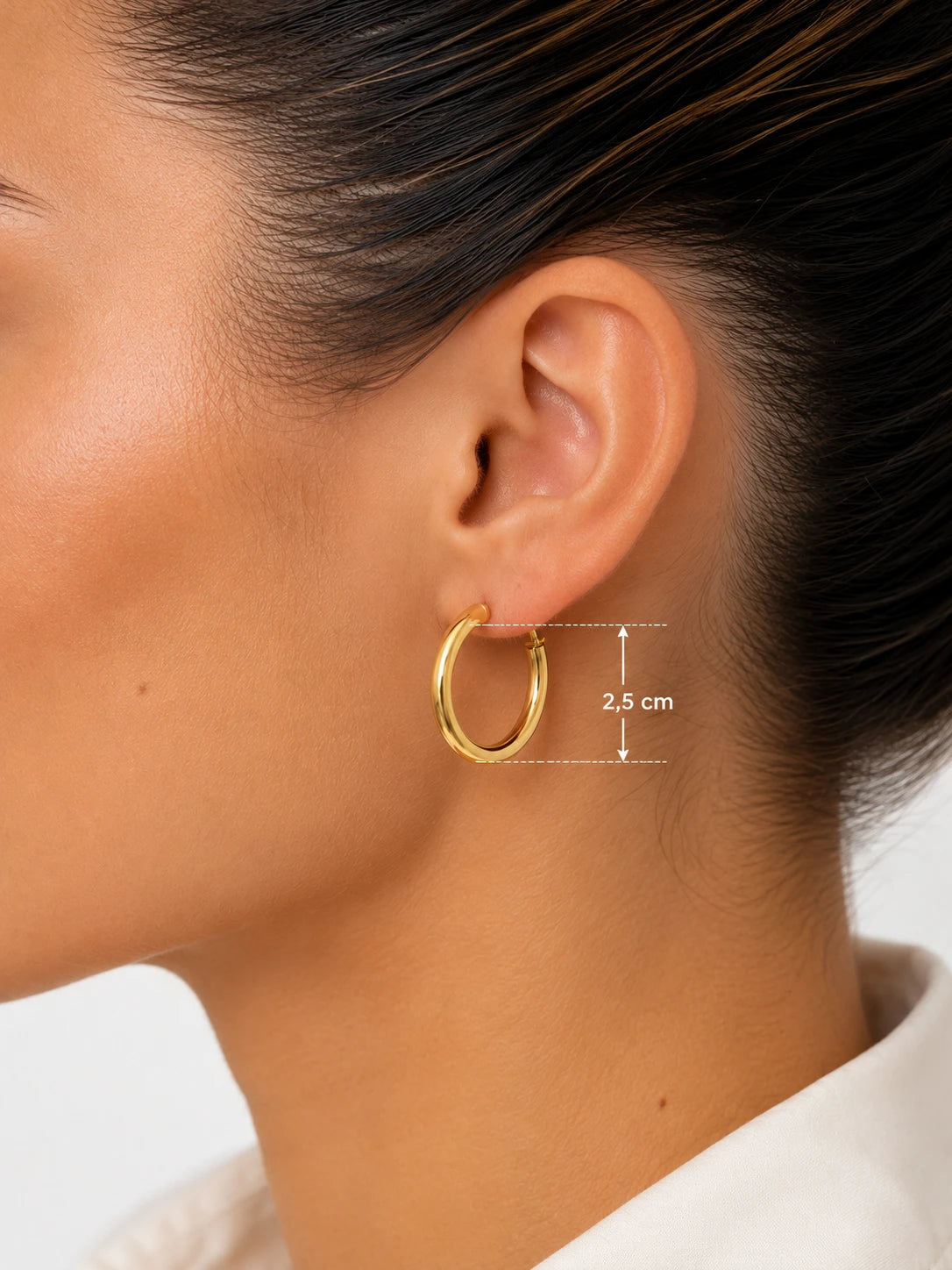 Boucles d'oreilles or