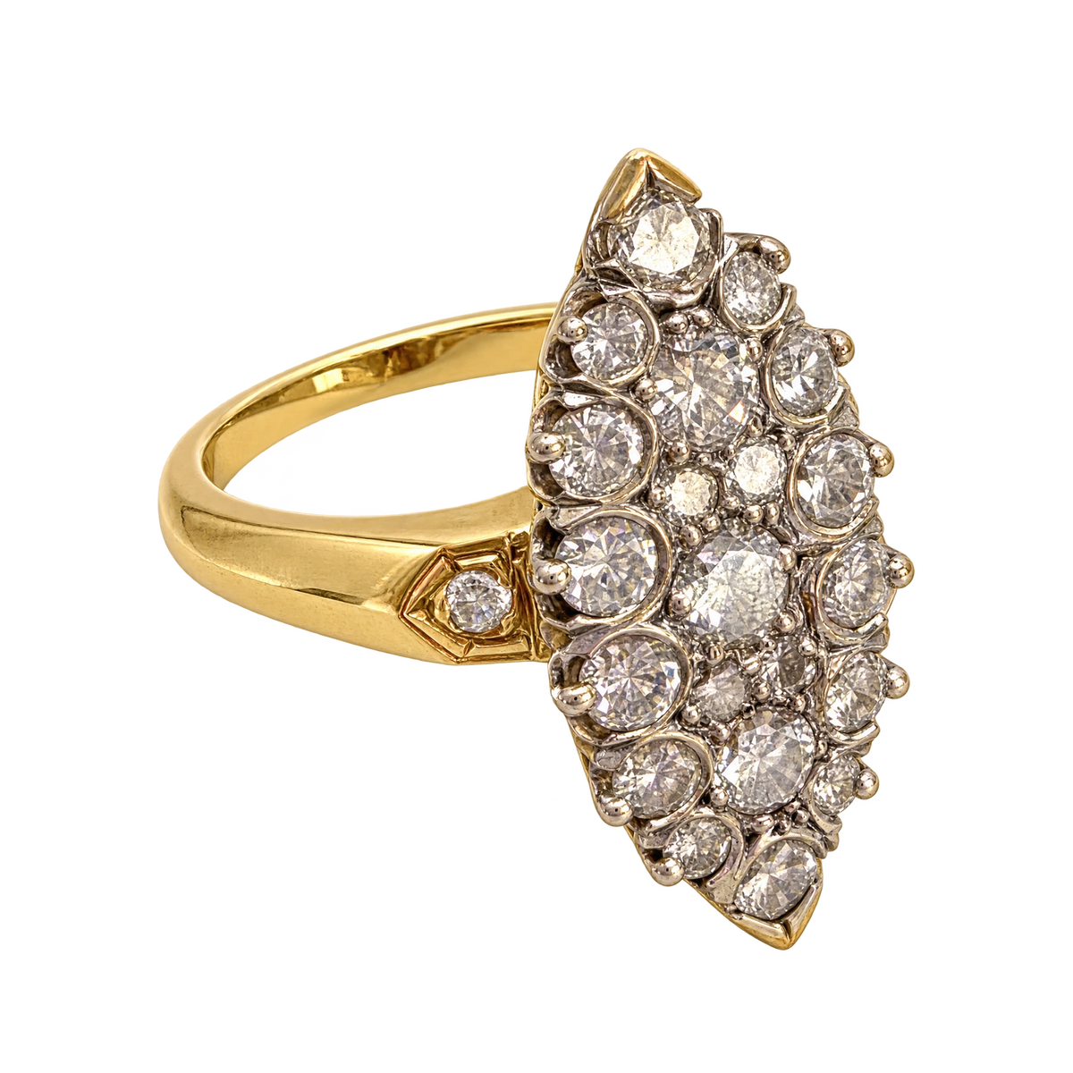 Bague or et Diamants